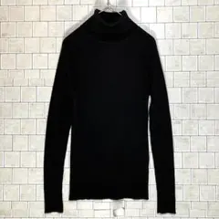 タートルネック ブラック