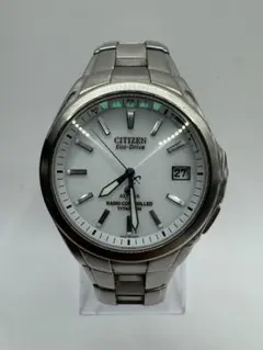 値下げ！ CITIZEN エコドライブ アテッサ チタンH410-T003788 CITIZEN シチズンアテッサ エコドライブ 電波腕時計 H410