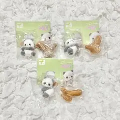 べびぱんだ ガチャ フロッキー フィギュア エール パンダ マスコット