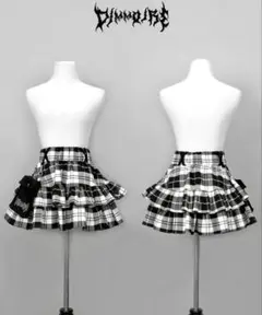 DimMoire PUNK フリル ミニスカート チェック