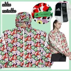 ✨美品✨adidas marimekko 花柄フーディージャケット OT XL