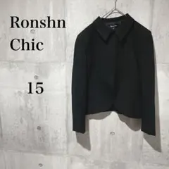 576【Ronshn Chic】 ジャケット　礼服　ブラックスーツ　レディース