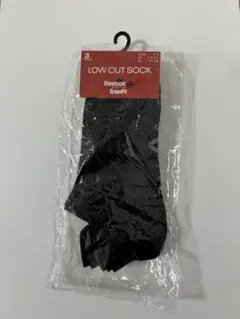 【新品】Reebok 靴下 3足組 黒 20-22cm