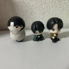 進撃の巨人 リヴァイ ガチャガチャ まちぼうけ ねむらせ隊 まとめ売り