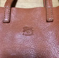 【IL BISONTE イルビゾンテ】　ブラウン ショルダーバッグ