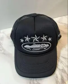 corteiz メッシュキャップノーブランドブラック UK centralcee