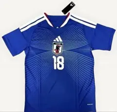 adidas サッカー日本代表 上田綺世 18番 レプリカユニフォーム　Mのサムネイル