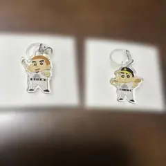 ホークス　クレヨンしんちゃん　アクリルチャーム　しんちゃん&山川