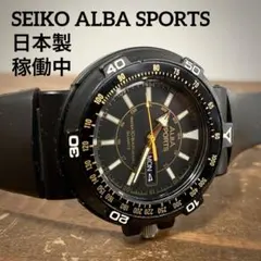SEIKO ALBA SPORTS クオーツ アルバ 日本製のサムネイル