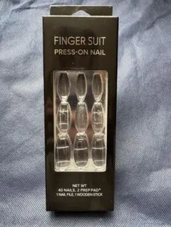 FINGER SUIT PRESS-ON NAIL 40枚セット