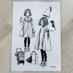 とんがり帽子のアトリエ】1巻 イラストペーパー1枚 - メルカリ
