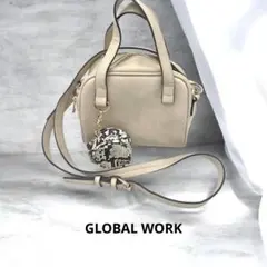 GLOBAL WORKの2WAYショルダーバッグです。