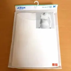 ユニクロ　下着　AIRismエアリズム　白　八分袖 新品未使用　オールシーズン