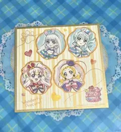 キミとアイドルプリキュア 映画 入場特典 スペシャル　色紙風カード わんぷり