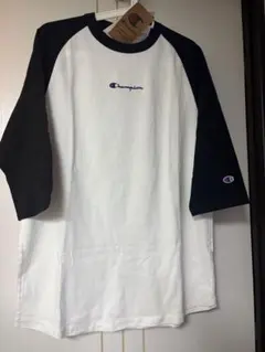 新品Champion レディース ラグラン 七分袖 Tシャツ