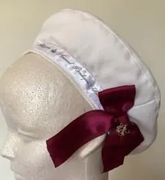 Amavel ベレー帽　アイボリー