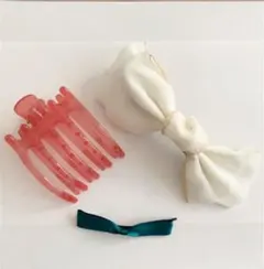 髪留め　3点セット　☆ワニクリップ・ヘアピン・バンス☆