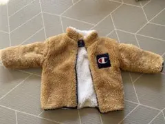 Champion ボアアウター 90サイズ ベージュ