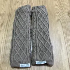 OSAMU GOODS レッグウォーマー ブラウン