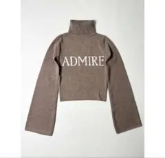 【新品未使用】EGOIST ADMIRE タートルネックニットトップ