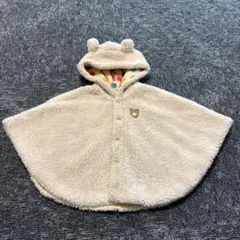 HOTBISCUITS ミキハウスポンチョ【フリー70cm〜90cm】