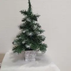 小型クリスマスツリー 天使の鉢付き 高さ 約40cm