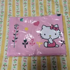 【新品】Hello Kitty ピンク カフェエプロンのサムネイル