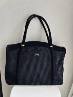 FEILER フェイラー トートバッグ 花柄 黒のサムネイル