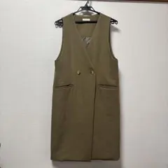 BEAMS ロングジレ パンツ セットアップ カーキのサムネイル