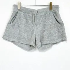 エックスガール　ショートパンツ　綿　ボア　ウエストゴム　ドロスト　Sのサムネイル