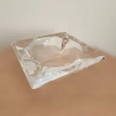 HOYAクリスタル　ガラス　灰皿