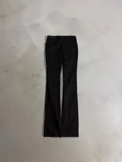 miu miu slim flared slacks blackのサムネイル