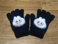 ラブブ　キッズ手袋　黒