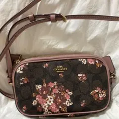 【和顔愛語様専用】COACH 花柄ショルダーバッグ