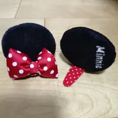 ディズニー ミニーマウス パッチンミニー ヘアピン