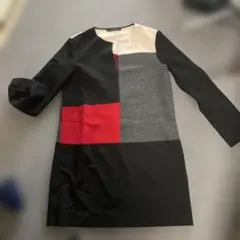 ZARA WOMAN パネルデザインワンピース M