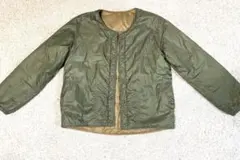 無印良品　140サイズ　洗える中わた リバーシブルジャケット　ジャンパー
