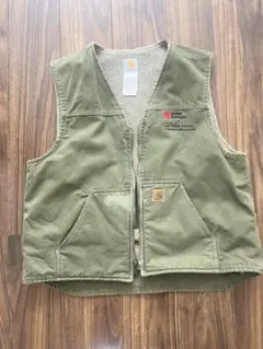 Carhartt カーハート リメイク ユーティリティベスト バイカー L相当