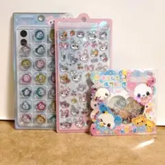 クーリア　ボンボンドロップシール　おはじきシール　キャンディツインズ　平成キャラ