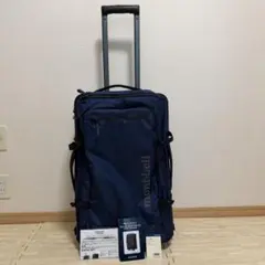 mont-bell ウィーリーバッグ60 ネイビー　キャリーバッグ