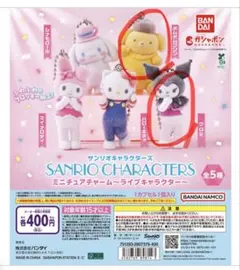 サンリオキャラクターズ ミニチュアチャーム～ライブキャラクター～