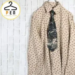 ネクタイシャツ古着