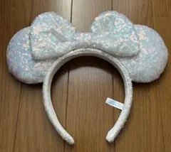 ミッキー型スパンコールカチューシャ