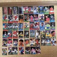 カルビーJリーグチップスカード 1993-1995 まとめ売りカードファイル付き