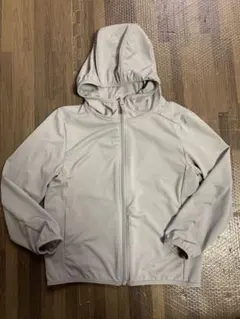 UNIQLO AIRism パーカー 110サイズ ライトグレー