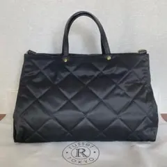 ※ショルダー紐なし※ラシット russet ショッパー キルティングバッグ