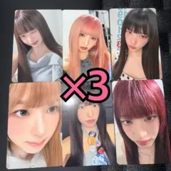 IVE トレカ REVIVE+ タワレコ 特典 6種コンプ ×3