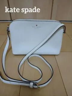 kate spade ホワイト ショルダーバッグ