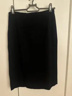 Christian Dior ストライプ タイトスカート ブラックのサムネイル