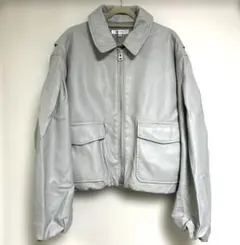 MOUSSY FAUX LEATHER A-2 ジャケット